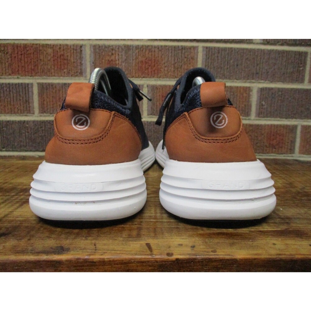 Cole Haan Mens Grandsport Journey Knit Sneakers C32582 Blue Shoes Size 10 M - Picture 15 of 16